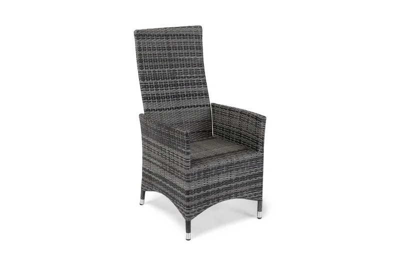 Jenny Matstol utomhus Ställbar - Justerbar Utefåtölj i Konstrotting - Grå - Products - Utemöbler & utemiljö - Loungemöbler - Loungestol utomhus