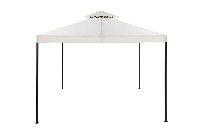 Komplett paviljong Comfort Garden Bermuda Paviljong 3x3 m – Offwhite Offwhite - Products - Utemöbler & utemiljö - Solskydd - Paviljong - Komplett paviljong