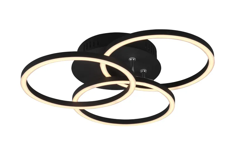 Circle LED Plafond mattsvart - Matt svart - Products - Belysning - Lampor & belysning inomhus - Taklampa & takbelysning - Kökslampa & taklampa kök