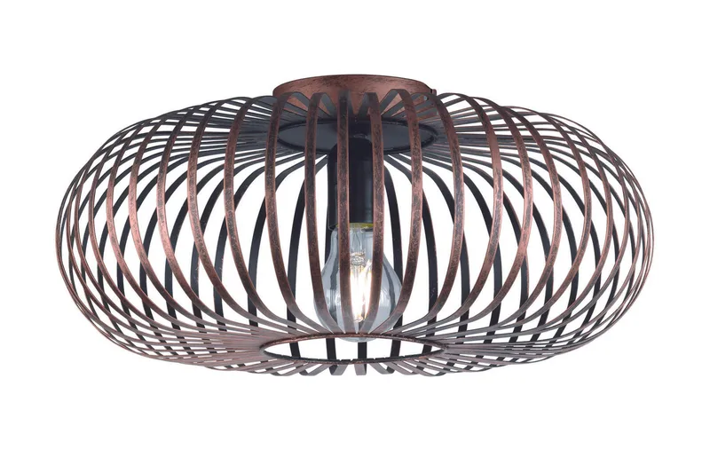 Johann Plafond 40cm E27 antikkoppar, Koppar