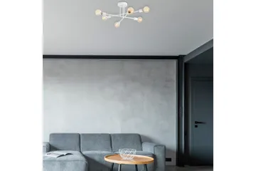 Ljuskrona Masasada Koppar - Vit - Products - Belysning - Lampor & belysning inomhus - Taklampa & takbelysning - Takplafond