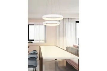 Pendel TRIO Cardona 47 cm, Mattvit - 47 cm, Mattvit - Products - Belysning - Lampor & belysning inomhus - Taklampa & takbelysning - Kökslampa & taklampa kök