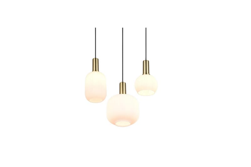 Pendel TRIO Diva 3-del, Mattmässing/vit - 3-del, Mattmässing/vit - Products - Belysning - Lampor & belysning inomhus - Taklampa & takbelysning - Kökslampa & taklampa kök