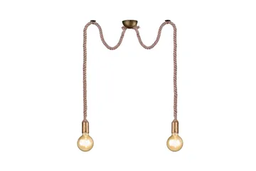 Rope Taklampa 2L  E27 antikmässing - Antik mässing - Products - Belysning - Lampor & belysning inomhus - Taklampa & takbelysning - Kökslampa & taklampa kök