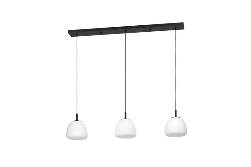 Takpendel Eglo Balmes Svart/Opalvit med 3 Lampor - Products - Belysning - Lampor & belysning inomhus - Taklampa & takbelysning - Pendellampa & hänglampa