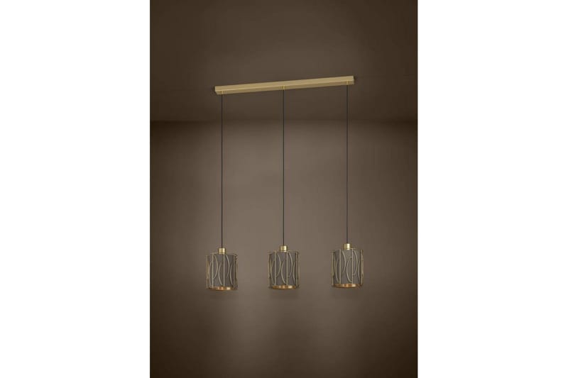 Takpendel Eglo Corojal Cappuccino/Mässing med 3 Lampor - Products - Belysning - Lampor & belysning inomhus - Taklampa & takbelysning - Pendellampa & hänglampa
