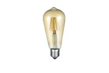 LK LED E27 filament industrial 6W 420lm 2700K brun - Brun - Products - Belysning - Glödlampor & ljuskällor - LED belysning - LED lampa - Koltrådslampa & glödtrådslampa