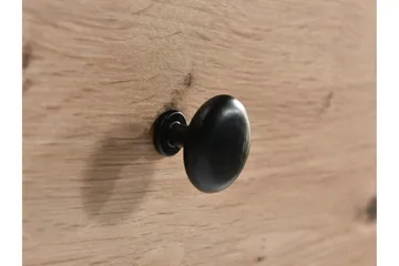 Aldbrough Garderob med Spegel 100x213 cm - Brun/Svart - Products - Förvaring - Garderober & garderobssystem