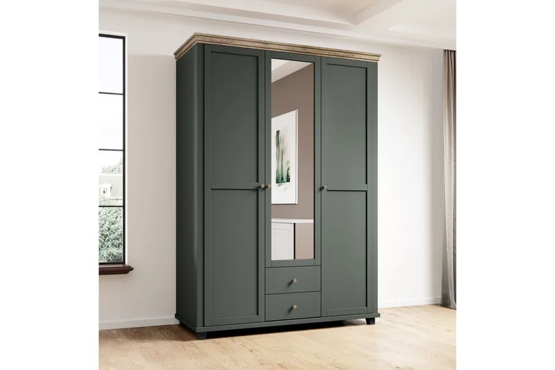 Doade Garderob 42x90 cm - Grön|Natur - Products - Förvaring - Garderober & garderobssystem