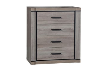 Dallas Skänk 80,5x43,5x91 cm LED-belysning - Ek - Products - Förvaring - Förvaringsmöbler - Sideboard & skänk