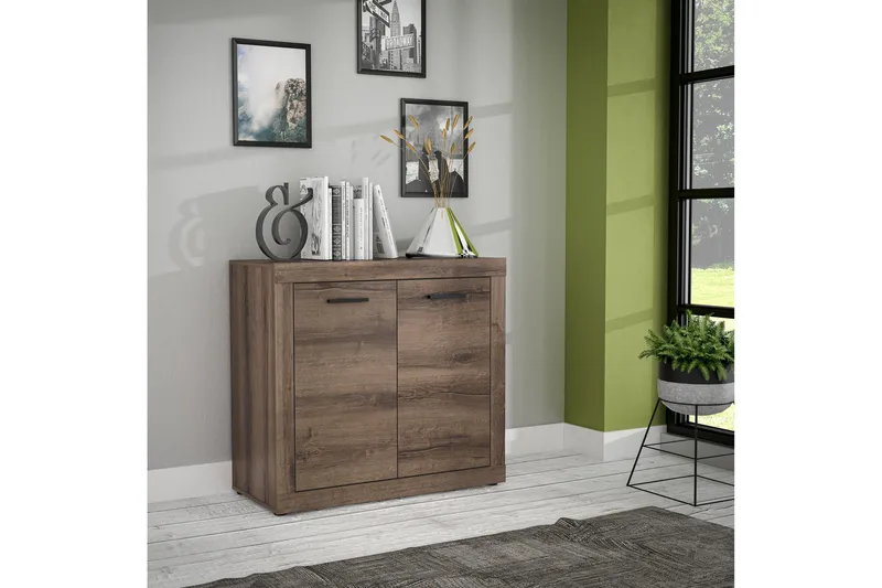 Elhovo Byrå 41x93 cm - Brun - Products - Förvaring - Förvaringsmöbler - Byrå