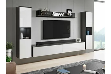 Galbally Möbelset För Vardagsrum - Vit - Products - Förvaring - Förvaringsmöbler - Möbelset för vardagsrum