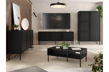 Laholm Möbelset För Vardagsrum - Svart - Products - Förvaring - Förvaringsmöbler - Möbelset för vardagsrum