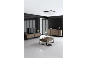 Luxe Konsollbord 160 cm - Brun/Svart - Products - Förvaring - Förvaringsmöbler - Sideboard & skänk