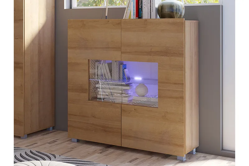 Tessan Skänk 100 cm - Gyllene Ek - Products - Förvaring - Förvaringsmöbler - Sideboard & skänk