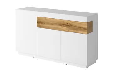 Tomeka Byrå - Vit/Trä - Products - Förvaring - Förvaringsmöbler - Byrå