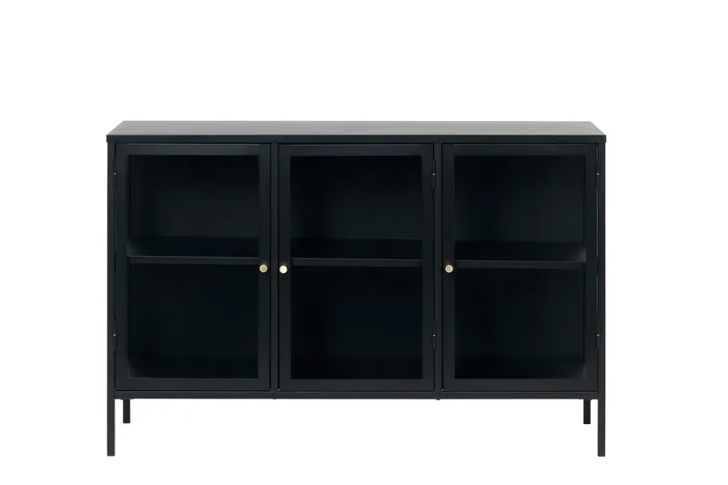Umbri Sideboard 3 delar 132 cm - Svart - Products - Förvaring - Förvaringsmöbler - Sideboard & skänk
