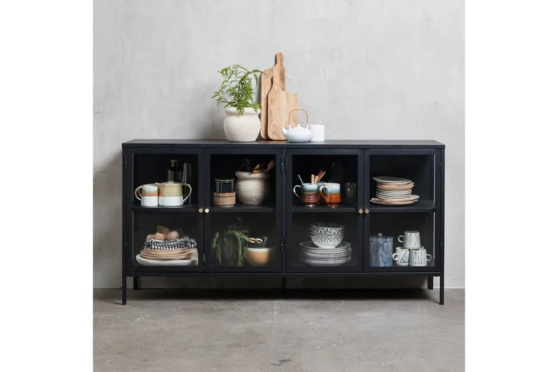 Umbri Sideboard 4 delar 170 cm - Svart - Products - Förvaring - Förvaringsmöbler - Sideboard & skänk