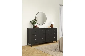 Vallvidera Byrå 159,6 cm - Svart - Products - Förvaring - Förvaringsmöbler - Byrå