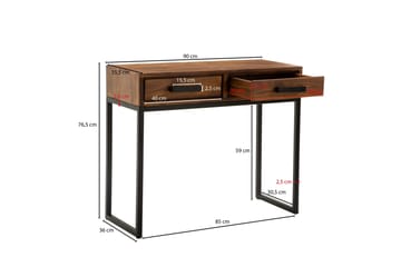 Willowdale Sideboard 36x90 cm - Brun/Svart - Products - Förvaring - Förvaringsmöbler - Sideboard & skänk