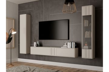 Zalricus Möbelset För Vardagsrum - Beige - Products - Förvaring - Förvaringsmöbler - Möbelset för vardagsrum