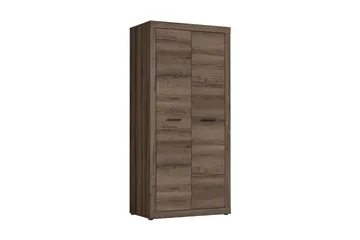 Elhovo Garderob 52x94 cm - Brun - Products - Förvaring - Garderober & garderobssystem - Garderobsskåp