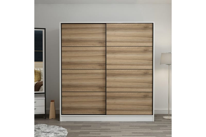 Fruitland Garderob 180 cm - Brun - Products - Förvaring - Garderober & garderobssystem - Garderobsskåp