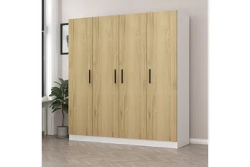 Fruitland Garderob 180 cm - Valnöt - Products - Förvaring - Garderober & garderobssystem - Garderobsskåp