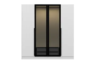 Fruitland Garderob 180 cm - Vit - Products - Förvaring - Garderober & garderobssystem - Garderobsskåp