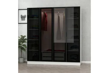 Fruitland Garderob 180 cm - Vit - Products - Förvaring - Garderober & garderobssystem - Garderobsskåp