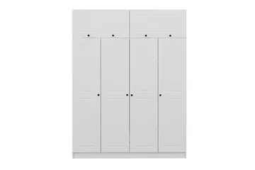 Fruitland Garderob 180 cm - Vit - Products - Förvaring - Garderober & garderobssystem - Garderobsskåp
