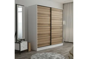 Fruitland Garderob 220 cm - Brun - Products - Förvaring - Garderober & garderobssystem - Garderobsskåp