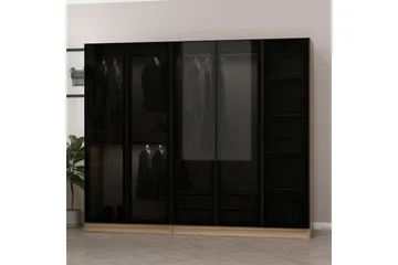 Fruitland Garderob 225 cm - Brun - Products - Förvaring - Garderober & garderobssystem - Garderobsskåp