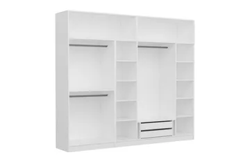 Fruitland Garderob 270 cm - Vit - Products - Förvaring - Garderober & garderobssystem - Garderobsskåp