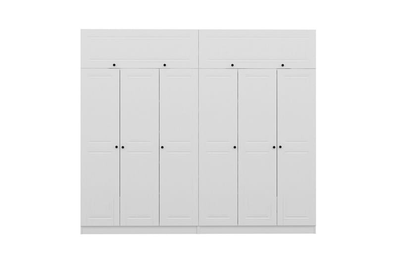 Fruitland Garderob 270 cm - Vit - Products - Förvaring - Garderober & garderobssystem - Garderobsskåp