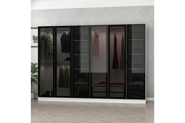 Fruitland Garderob 270 cm - Vit - Products - Förvaring - Garderober & garderobssystem - Garderobsskåp