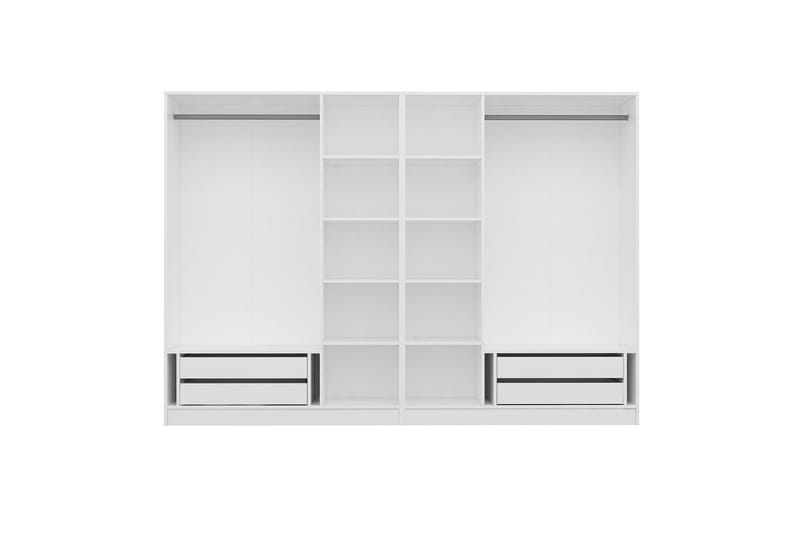 Fruitland Garderob 270 cm - Vit - Products - Förvaring - Garderober & garderobssystem - Garderobsskåp