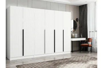 Fruitland Garderob 270 cm, Vit