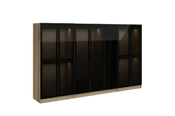 Fruitland Garderob 315 cm - Ek - Products - Förvaring - Garderober & garderobssystem - Garderobsskåp