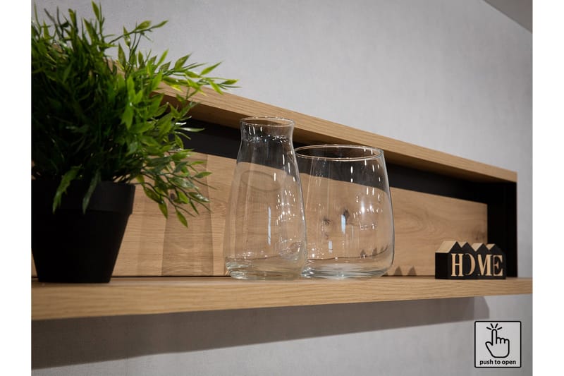 Quant Garderob 41x60 cm - Ek/Svart - Products - Förvaring - Garderober & garderobssystem - Garderobsskåp