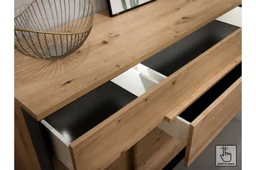 Quant Garderob 41x60 cm - Ek/Svart - Products - Förvaring - Garderober & garderobssystem - Garderobsskåp