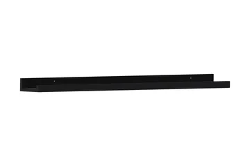 Black Shelf Tavelhylla MDF 90 cm - Svart - Products - Förvaring - Hylla - Bokhylla - Boklist