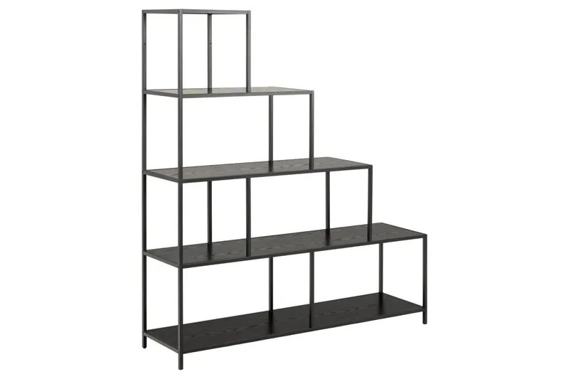 Hartsoe Bokhylla 135 cm, Svart