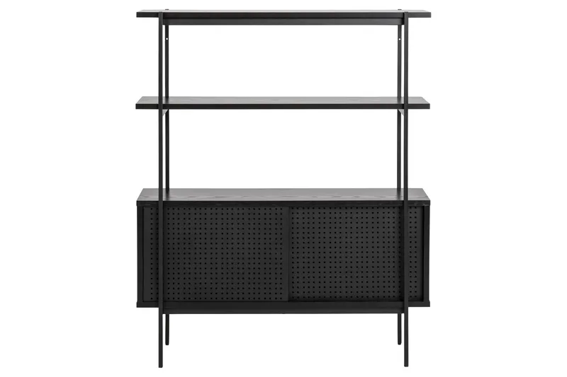 Mehoopany Bokhylla 113,8 cm - Svart - Products - Förvaring - Hylla - Bokhylla