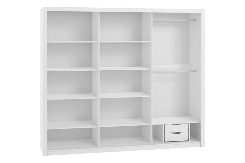 Julissa Garderob 250 cm med Spegel - Natur - Products - Förvaring - Garderober & garderobssystem