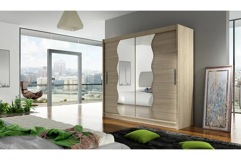 Prag Garderob 180x57x215 cm Scandinavian Choice Wood - Products - Förvaring - Garderober & garderobssystem