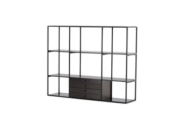 Amarillo Skåpsbyrå 120 cm - Svart - Products - Förvaring - Skåp - Förvaringsskåp