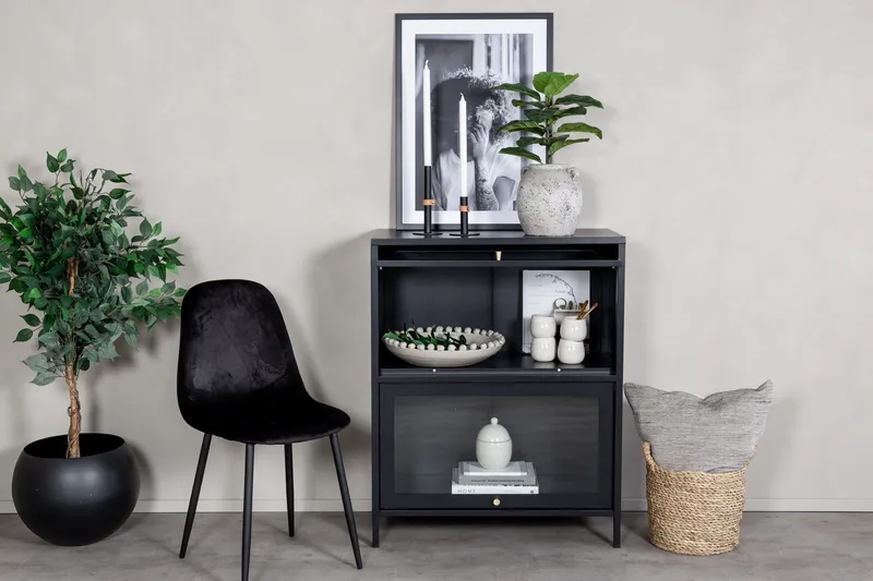 Bakal Förvaringsskåp Lågt - Svart - Products - Förvaring - Skåp - Förvaringsskåp