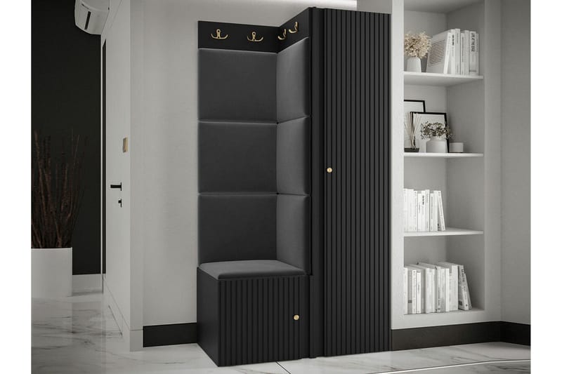 Dunvegan Highboard Black - Products - Förvaring - Skåp - Förvaringsskåp