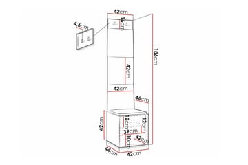 Dunvegan Highboard Black - Products - Förvaring - Skåp - Förvaringsskåp